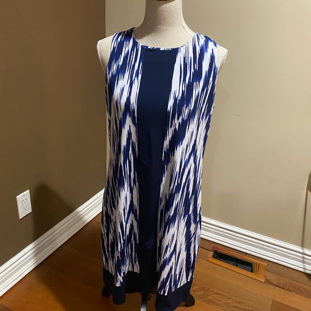 MICHAEL Michael Kors MK Sleeveless Dress Size L EUC
